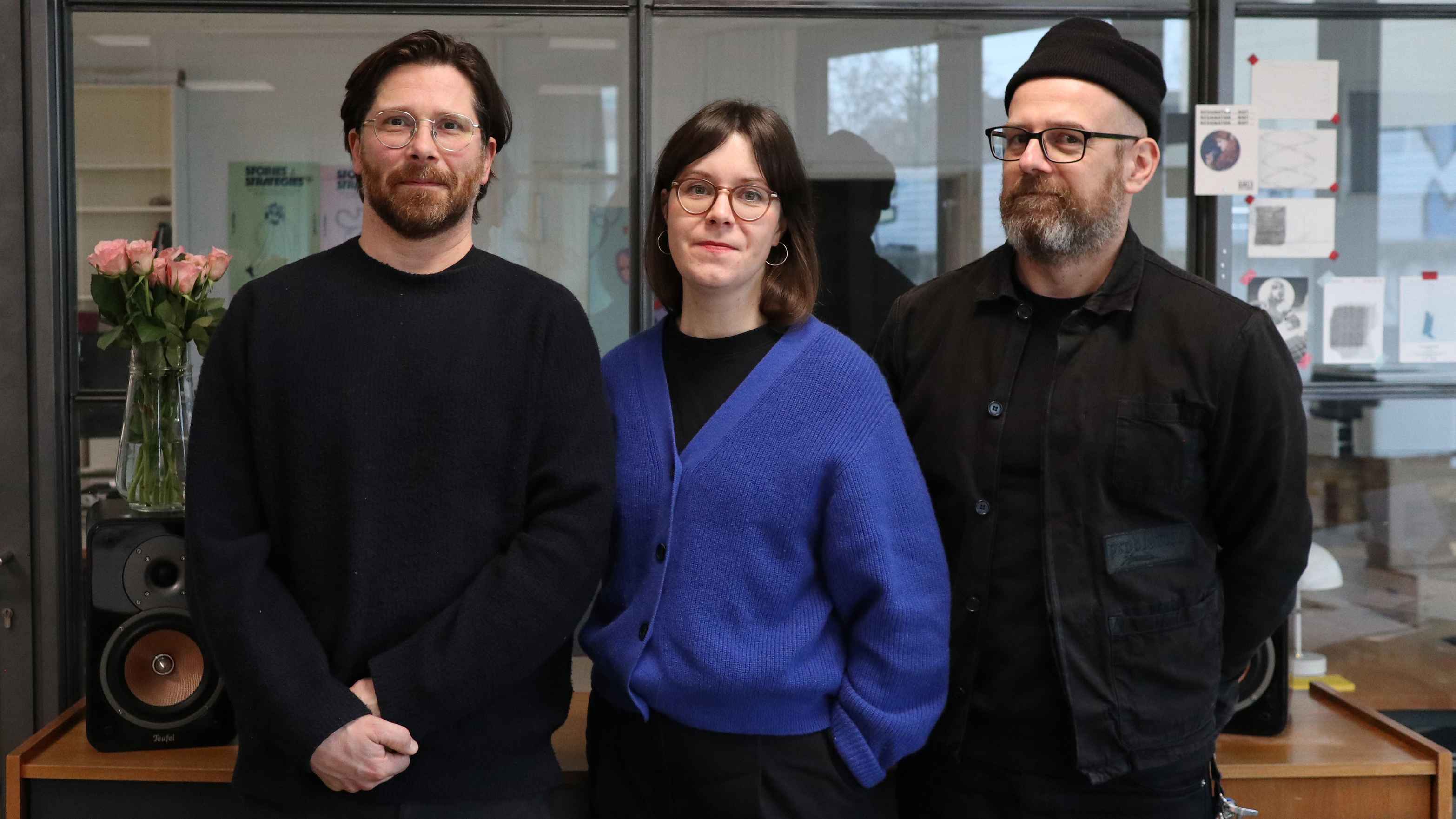 Zeichnen nun für Sinnbus verantwortlich (von links): Peter Gruse, Laureen Kornemann und Daniel Spindler.
