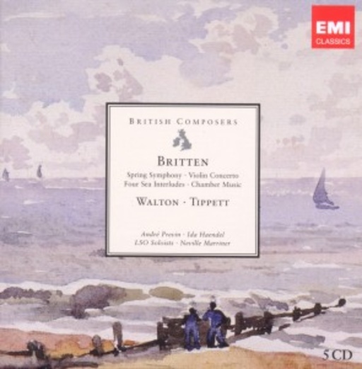 Ida Haendel/André Previn/Neville Marriner – Britten/Walton/Tippett