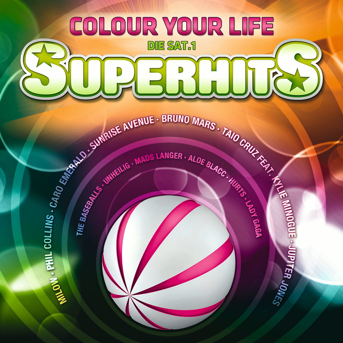Diverse – Colour Your Life - Die Sat.1 Superhits