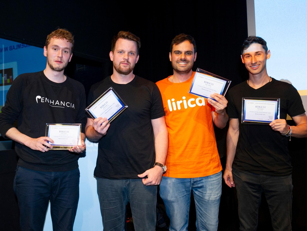 Setzten sich 2018 beim Midemlab durch: die britischen Betreiber der Lirica-App