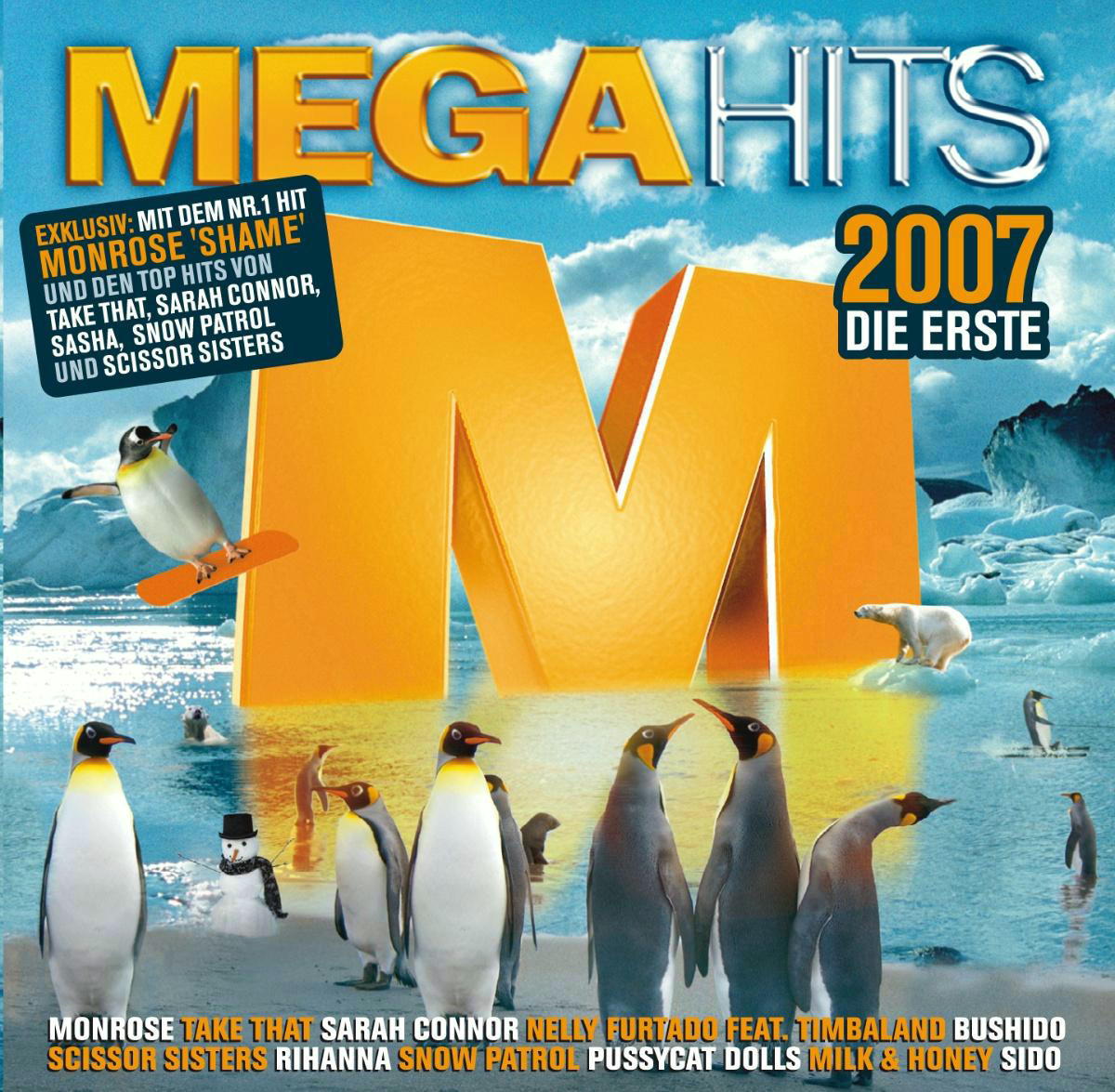 Diverse – Megahits 2007 - Die Erste