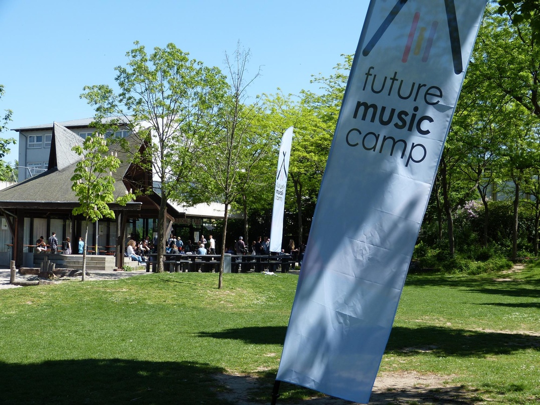 Hier ging das Future Music Camp 2018 über die Bühne: In der Jungbuschhalle und ...