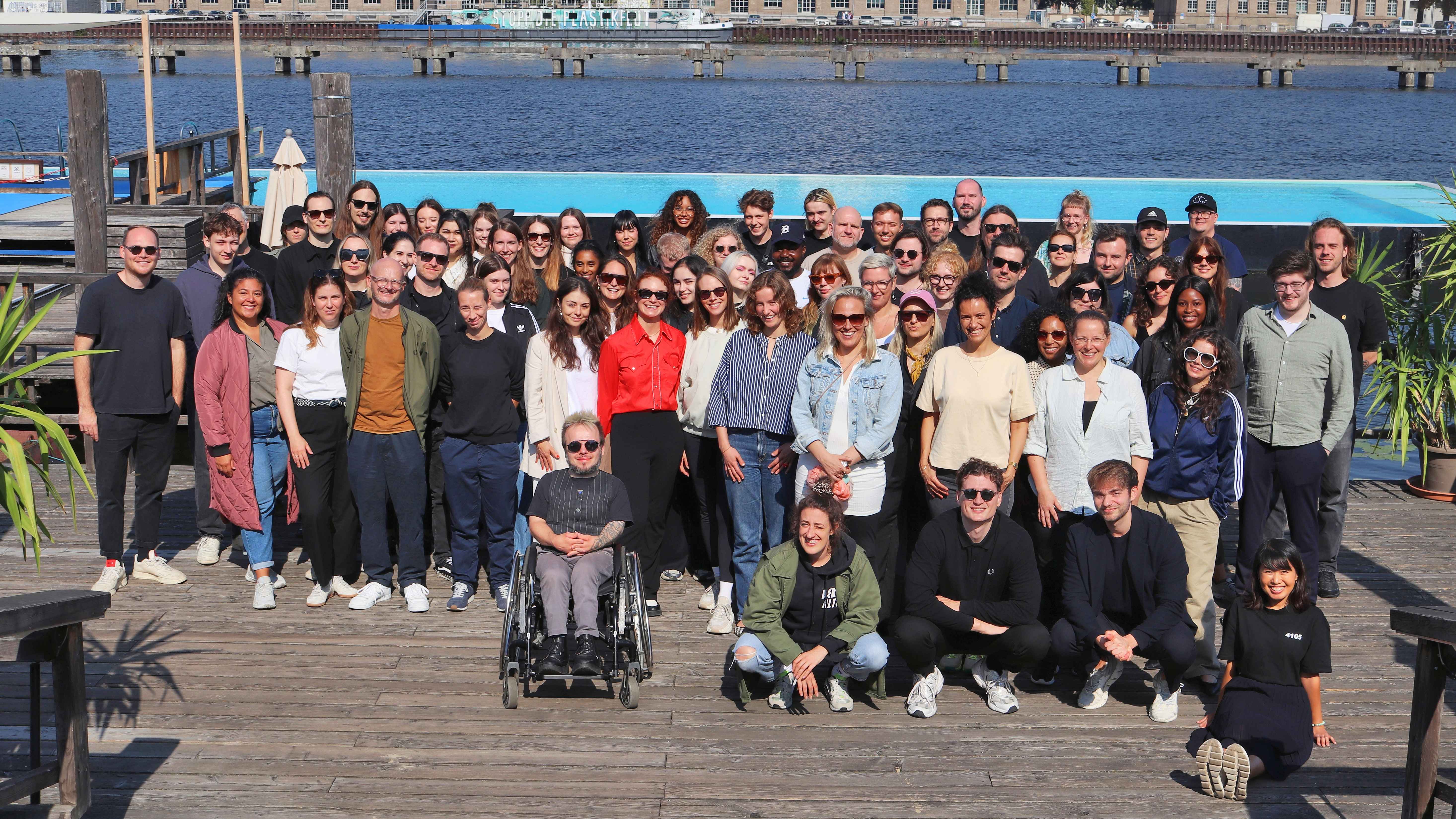 Trafen sich in Berlin: Das GSA-Team von BMG um den Managing Director Marc Johlen (ganz links).