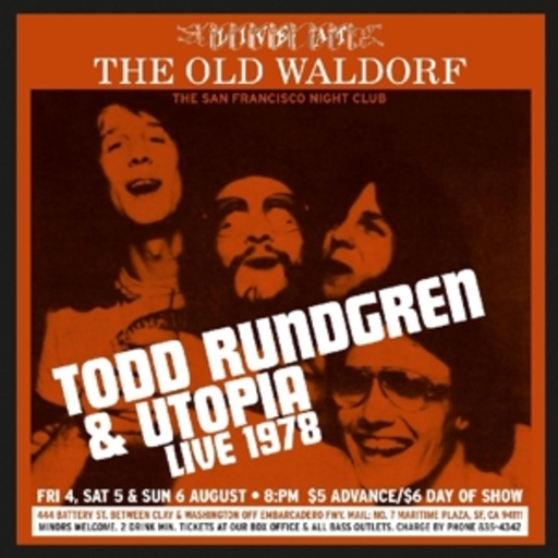 Todd Rundgren – Live At Old Waldorf 1978