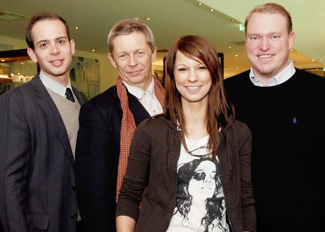 Neues Team (v.l.n.r): Christoph Gitschner (Junior Partner Rengelshausen), Bernd Rengelshausen, Christina Stürmer und Thorsten Kirmes (Foto: Stefanie Starz)