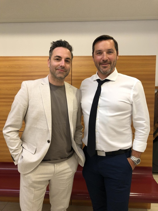 Bleiben Partner Daniel Volpe (links) und Alexander Schedler (A&R_Creative Schedler Music)