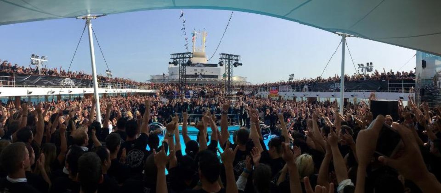 Metal auf dem Mittelmeer: die Full Metal Cruise