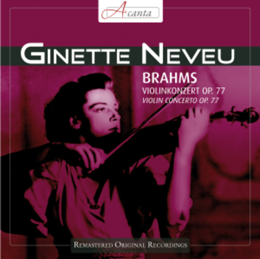 Ginette Neveu – Violin Concert Op. 77