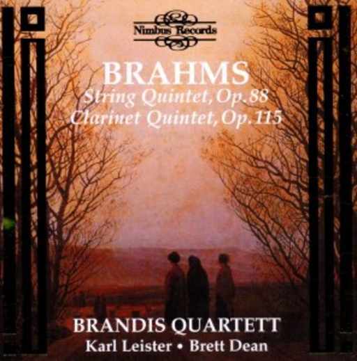 Brandis Quartett – Streichquintett Nr. 1 F-Dur op. 88/Klarinettenquintett b-moll