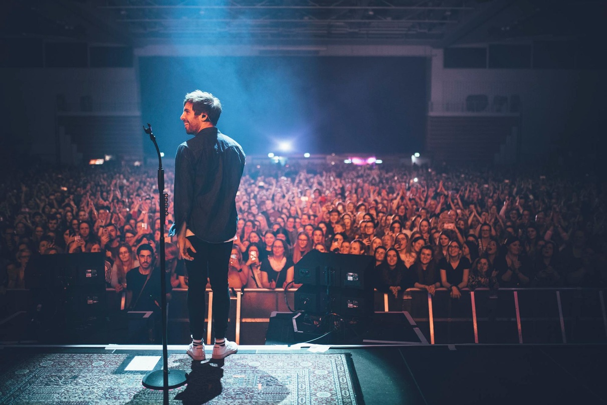 Spielte 20 Shows in Deutschland, Österreich, Luxemburg und der Schweiz: Max Giesinger