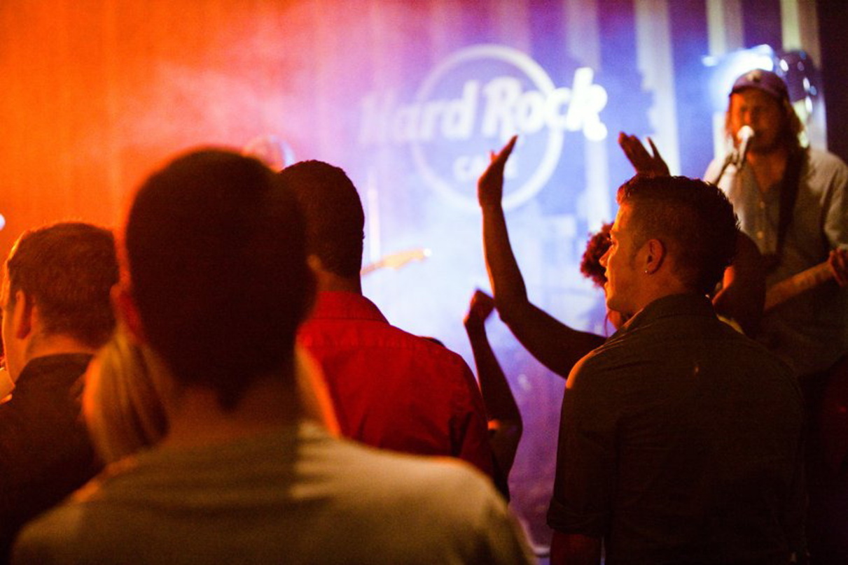 Soll Newcomern den Weg zum Hyde Park ebnen: Ein Auftritt im Hard Rock Cafe