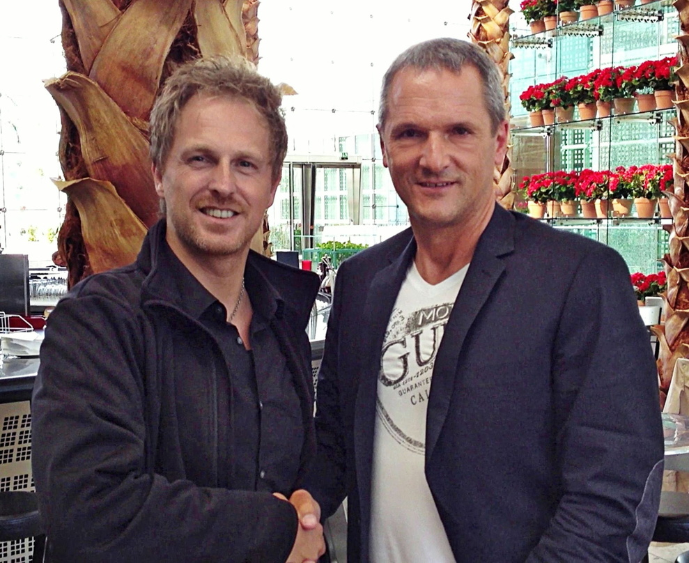 Neue Partner: Jörg Bausch (links) und Rudi Schedler