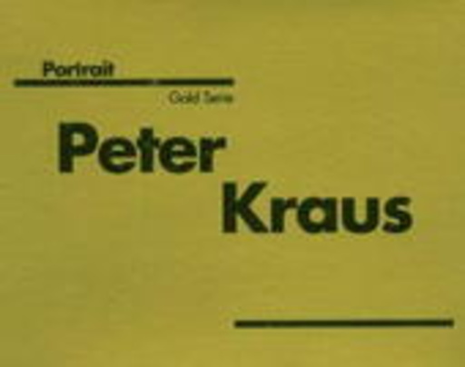 Peter Kraus – Portrait - Gold