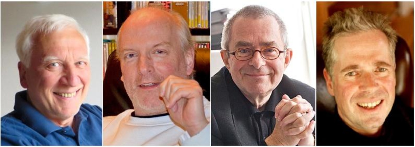High-End-Quartett (von links): Max Nyffeler, Lothar Brandt, Manfred Gillig-Degrave, Ralf Dombrowski