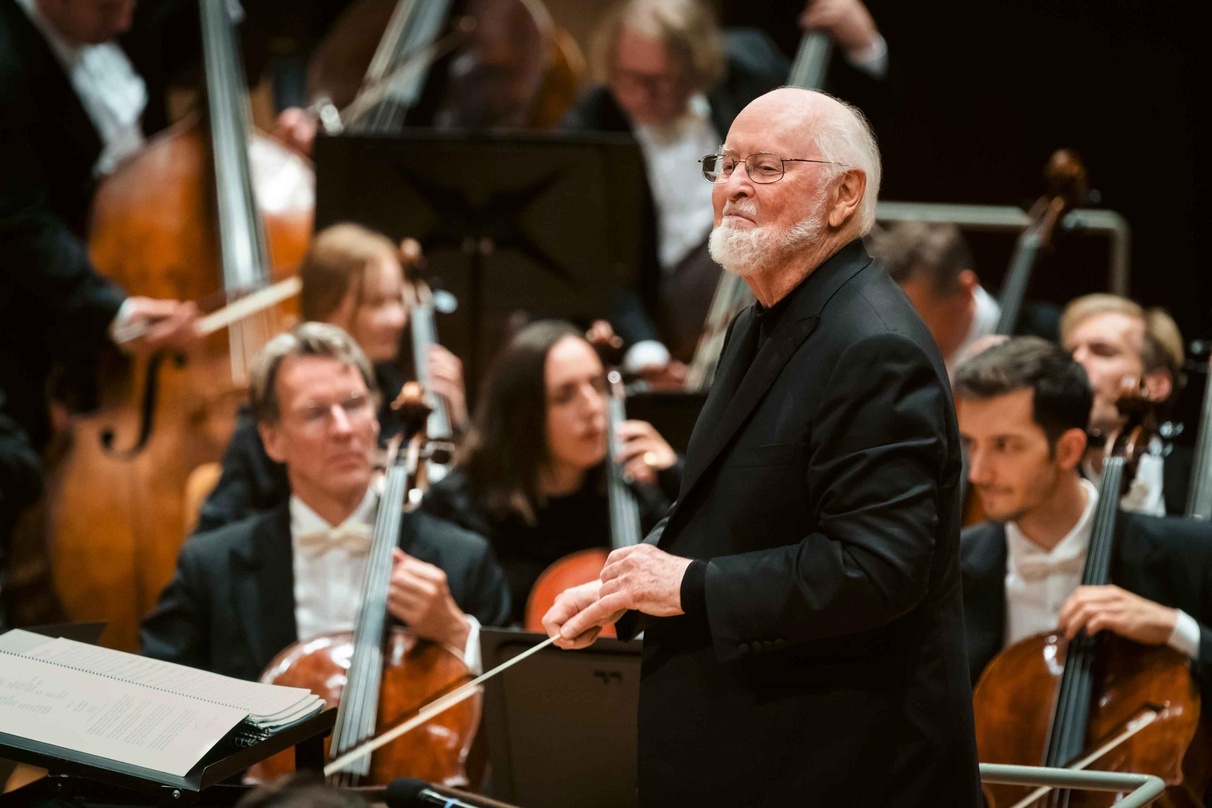 Lassen die gesamte Konkurrenz hinter sich: John Williams und die Berliner Philharmoniker