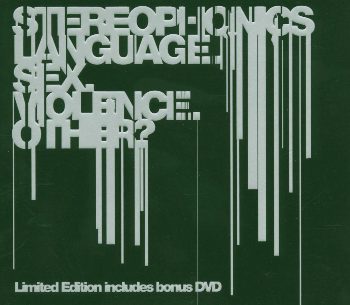 Stereophonics – Language. Sex. Violence. Other?