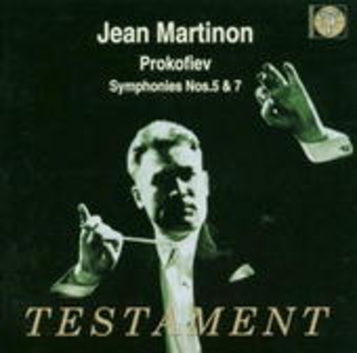 Jean Martinon/Orchestre De La Société Des Concerts... – Symphonies Nos. 5 & 7