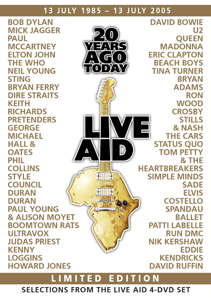Diverse – Live Aid - 20 Years Ago Today