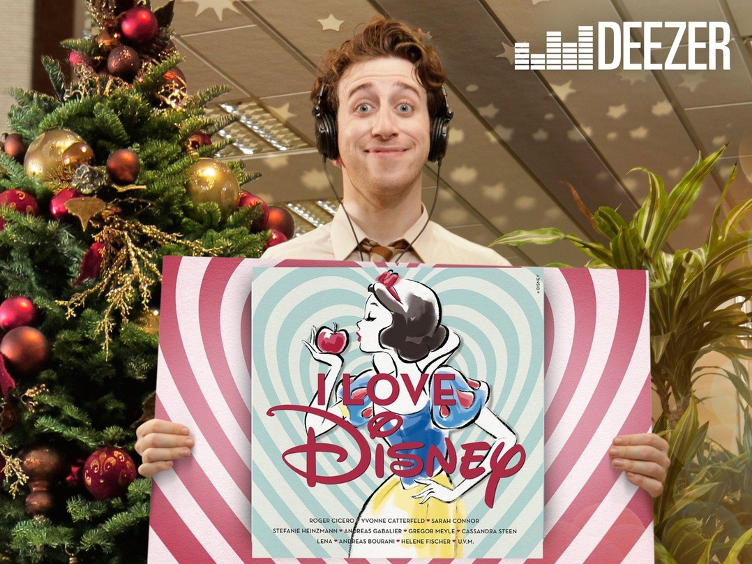 Vorweihnachtliche Bescherung: Deezer und Disney bauen auf eine Vermarktungspartnerschaft im Streamingbereich