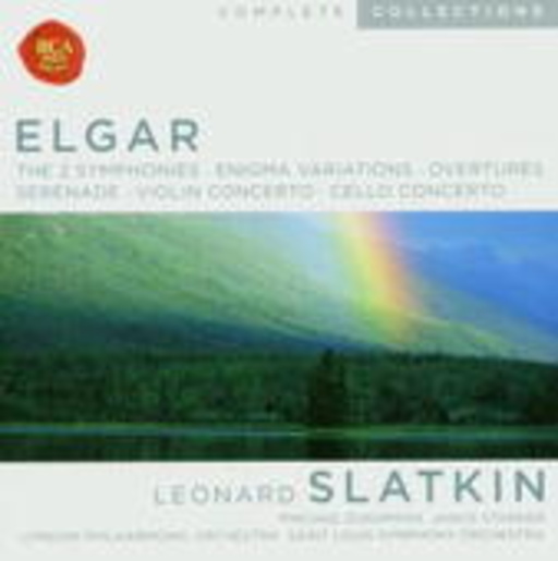 Leonard Slatkin/St. Louis Symphony Orchestra – The 2 Symphonies/Enigma Variations/Overtures/Serenade (Complete Collections)