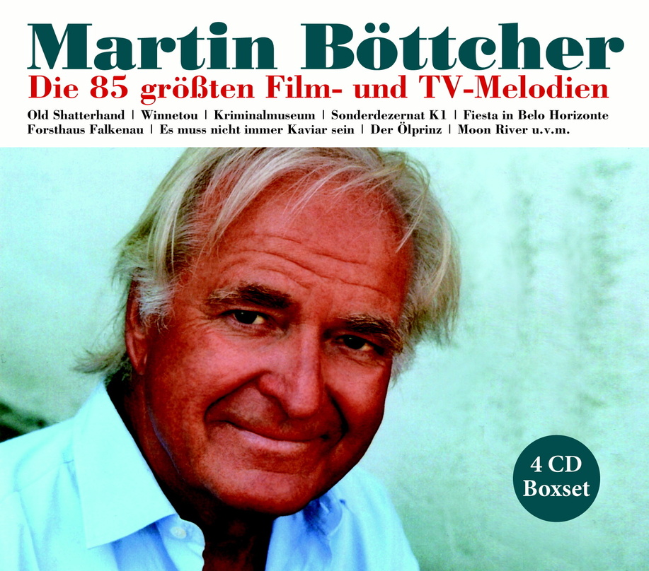 Opulente 4-CD-Box von Warner: "Die 85 größten Film- und TV-Melodien" von Martin Böttcher