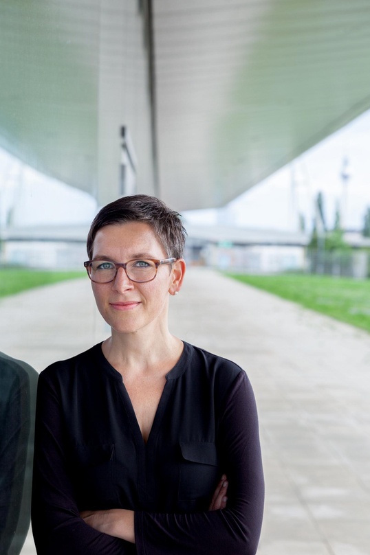 Die Nachhaltigkeit der Velomax-Hallen liegt ihr am Herzen: Sybil Franke