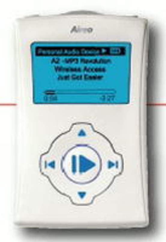 iPod-Konkurrenz:
der Aireo 2
