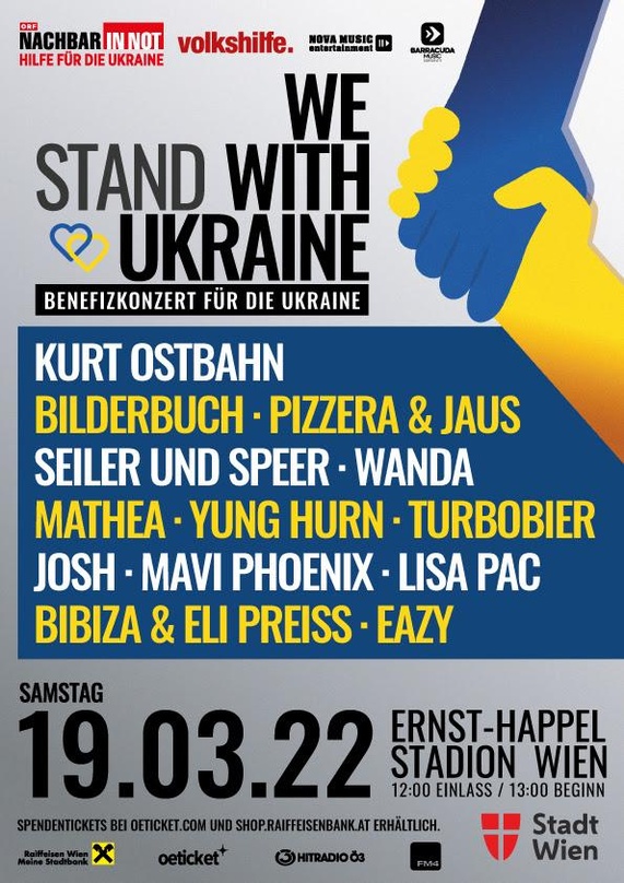 Wollen den Menschen in der Ukraine mit einem Benefizkonzert zur Seite stehen: Barracuda Music