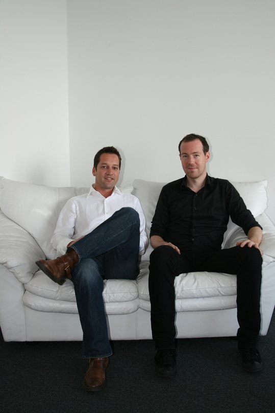 Bauen deutsche Präsenz aus: F. Scott Woods (l.) und Martin Stiksel