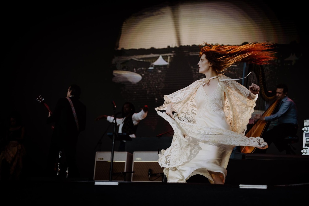 Ihr Auftritt bei Tempelhof Sounds löste ein kleines Erdbeben aus: Florence + The Machine