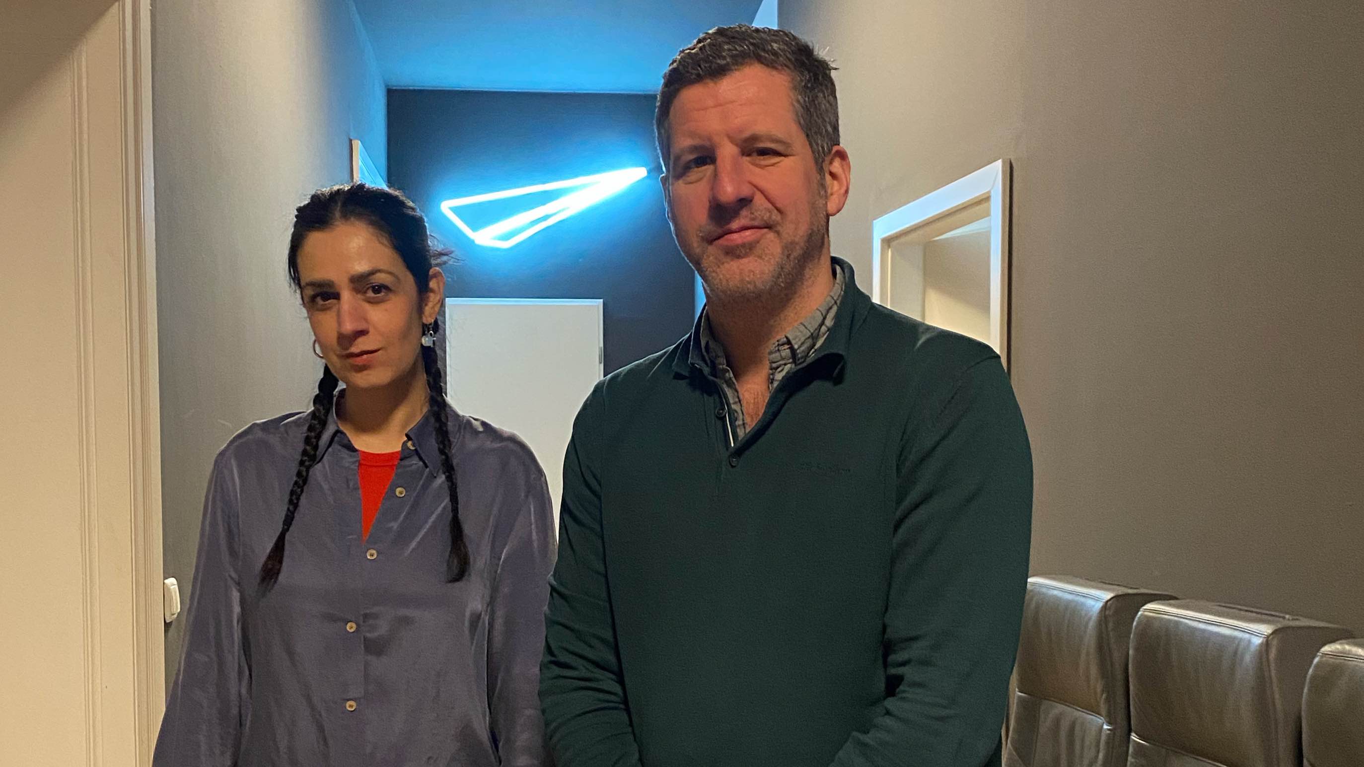 Betreuen künftig bei recordJet gemeinsam die First Class: Eleni Zafiriadou (Head of Streaming) und Ueli Häfliger (First Class Manager).