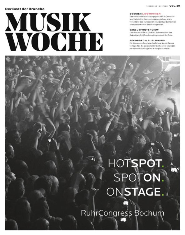 Jetzt online lesen: MusikWoche Vol. 19/2018