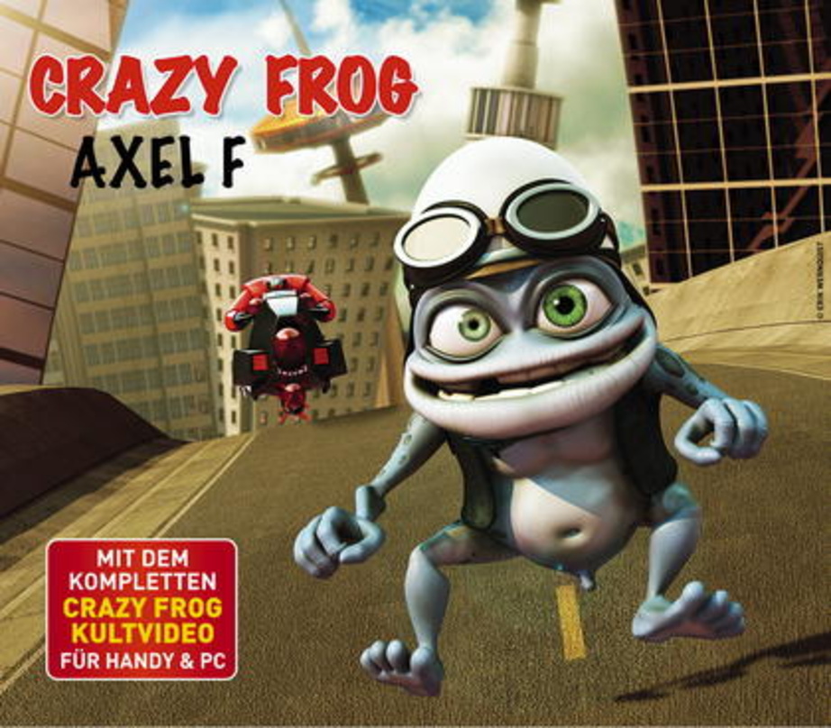 Aus den Klingelton- in die Verkaufscharts: "The Crazy Frog"