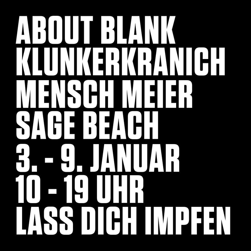 Veranstalten zusammen mit der Clubcommission Berlin eine Impfaktion: ://about blank, Klunkerkranich, Mensch Meier und Sage Beach