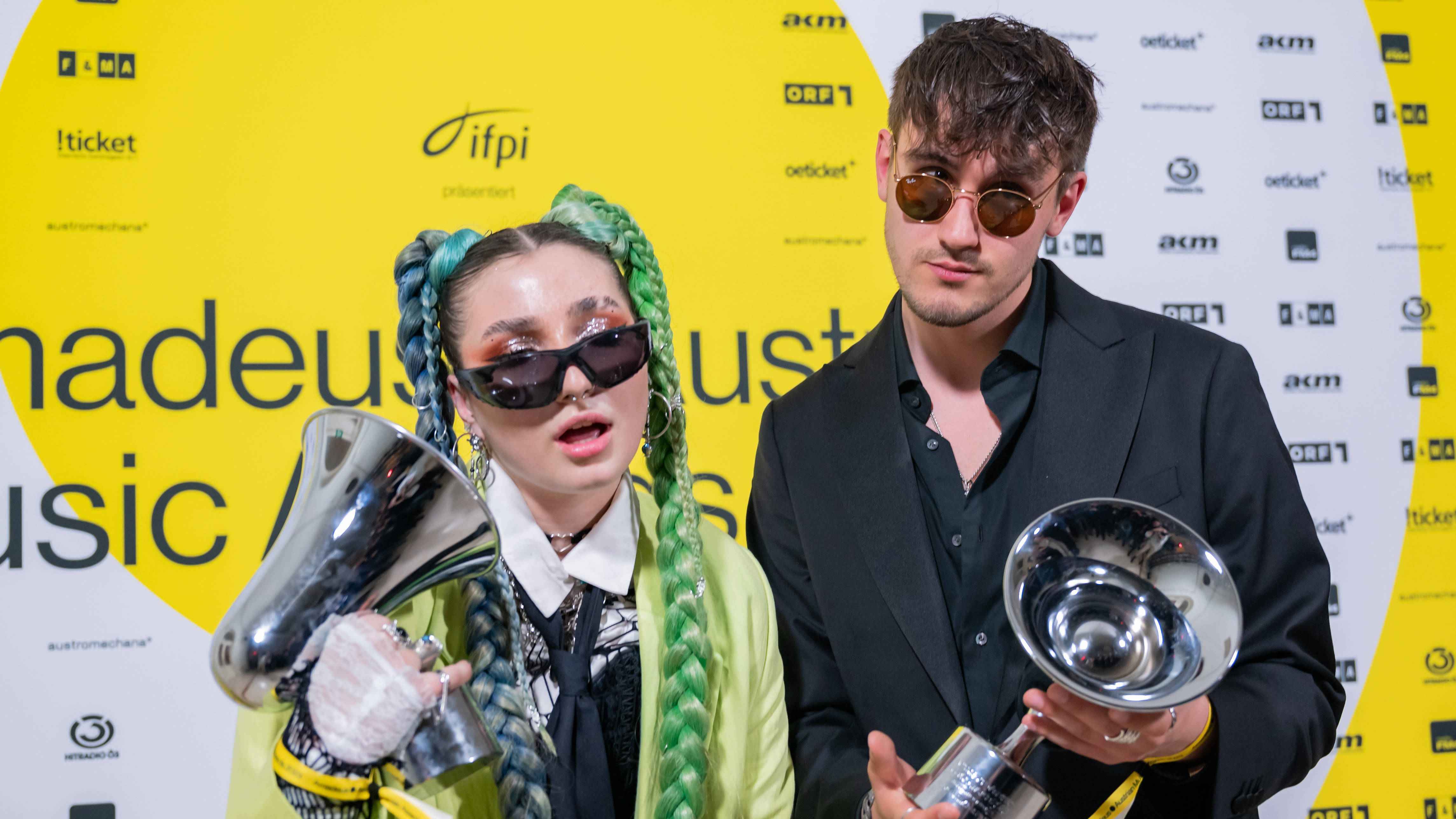 Gewannen im letzten Jahr in der Kategorie "Electronic/Dance": Pia Maria und Lum!x.