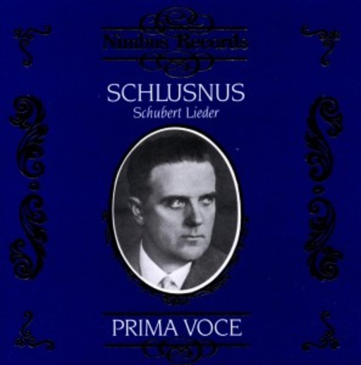 Heinrich Schlusnus/Franz Rupp/Sebastian Peschko – Lieder von Franz Schubert