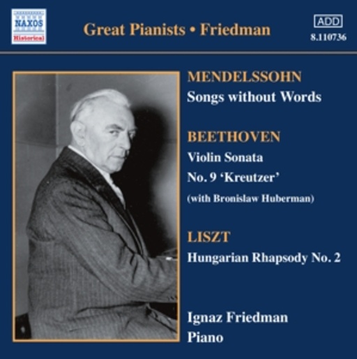 Ignaz Friedman – Great Pianists: Friedman (Aufnahmen 1930-31)
