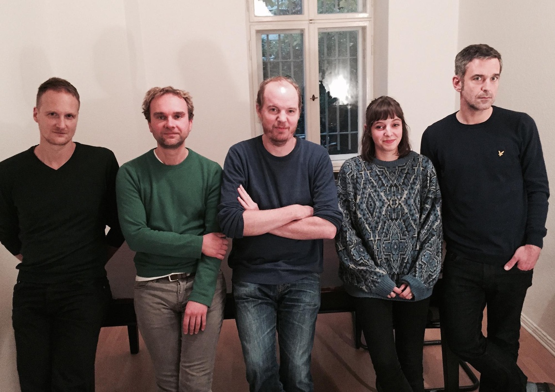 Das Staatsakt-Team (von links): Stefan Trummer, Sebastian Pobot, Maurice Summen, Henrietta Bauer und Markus Göres