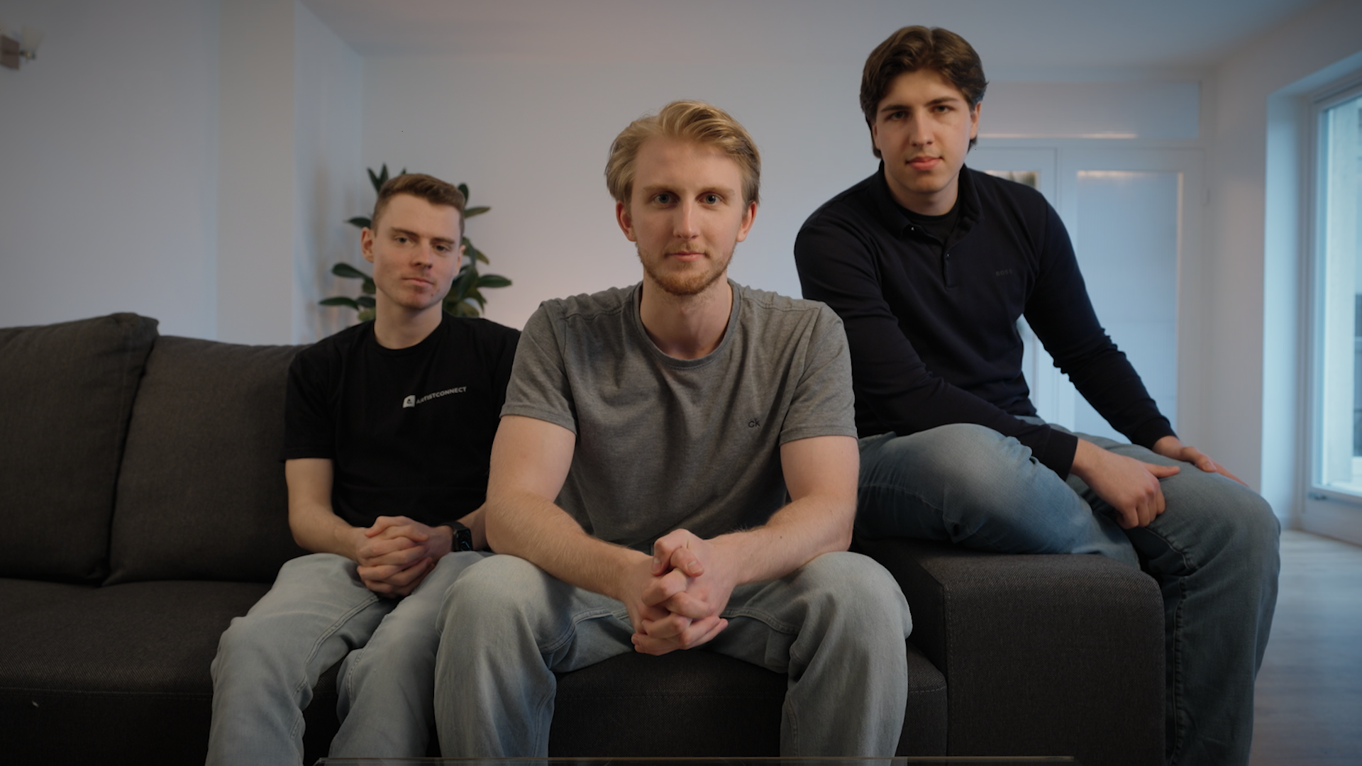 Gründeten das Start-up ArtistConnect (von links): Matti Schmidt (CTO), Loris Lange (CEO) und Oliver Nowak (CPO).