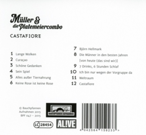 Müller & Die Platemeiercombo – Castafiore