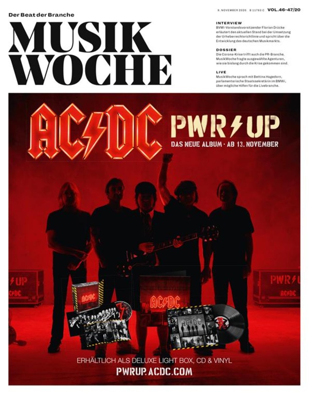 Die E-Paper-Ausgabe von MusikWoche Vol. 46+47 2020
