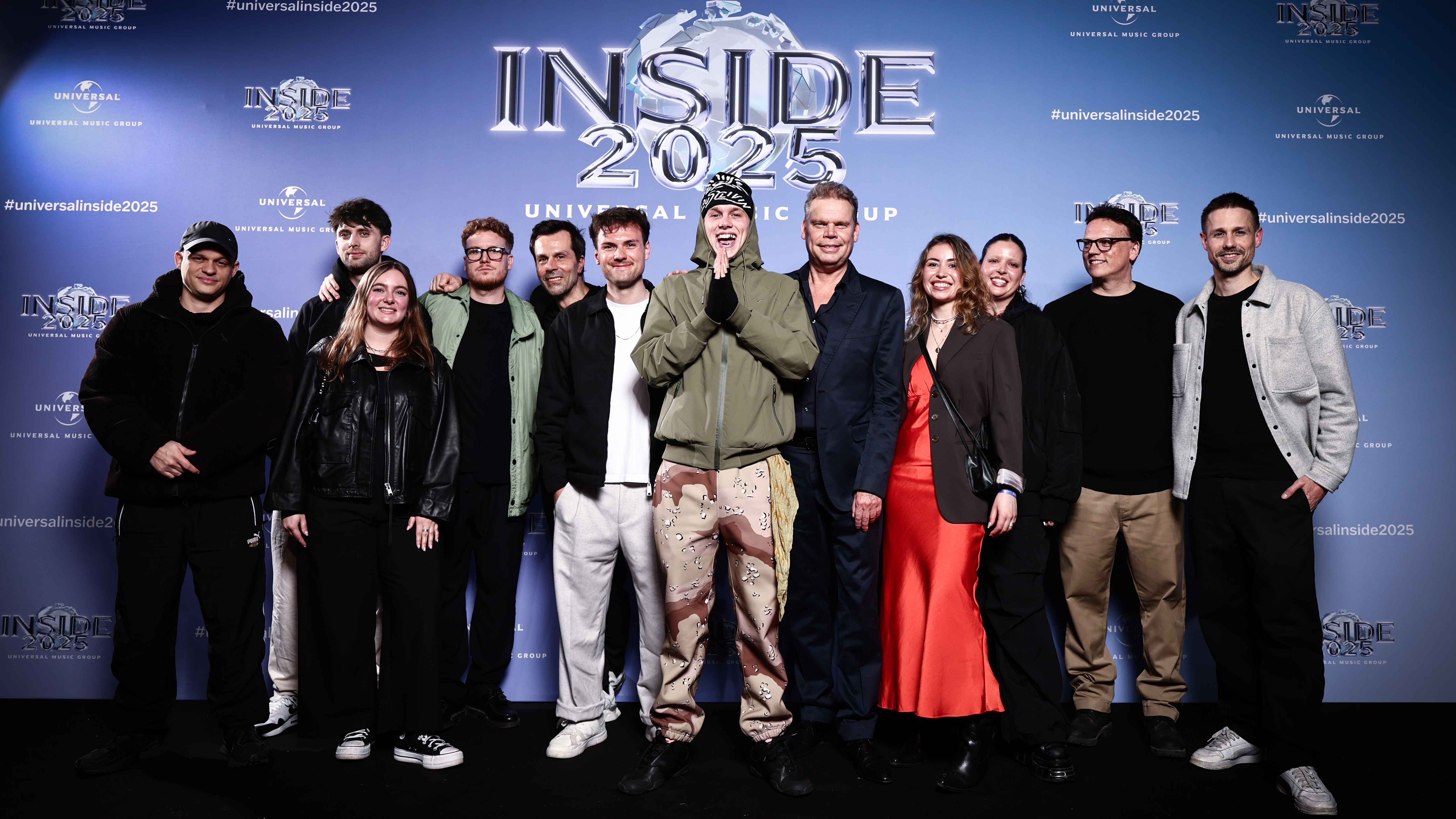 Trafen sich bei Universal Music Inside (von links): Jan Steinhäuser, A&R und Scout), Johann Lakowsky (A&R Manager), Zora Martin (Artist & Product Manager), Dustin Greis (Co-Founder & MD, a...