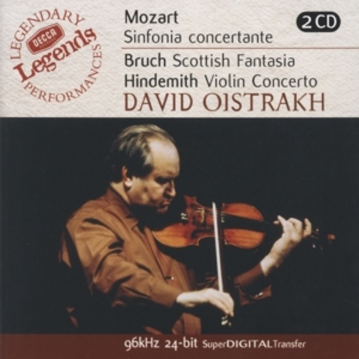 David & Igor Oistrach/London Symphony Orchestra – Mozart: Sinfonia Concertanta/Bruch: Scottish Fantasia (Decca Legends 96kHz 24-b)