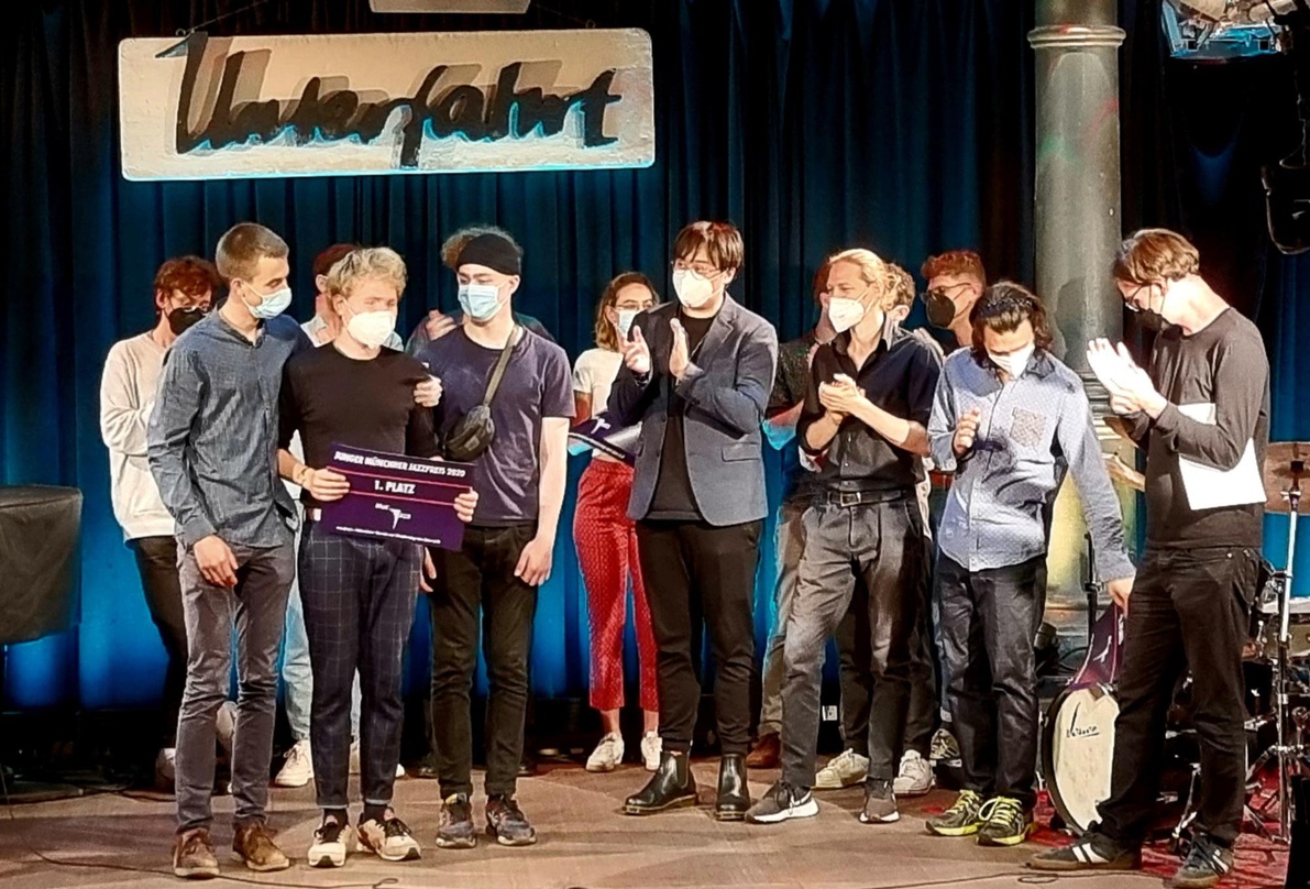Ausgezeichnet: die Gewinner*innen des Jungen Münchner Jazzpreises