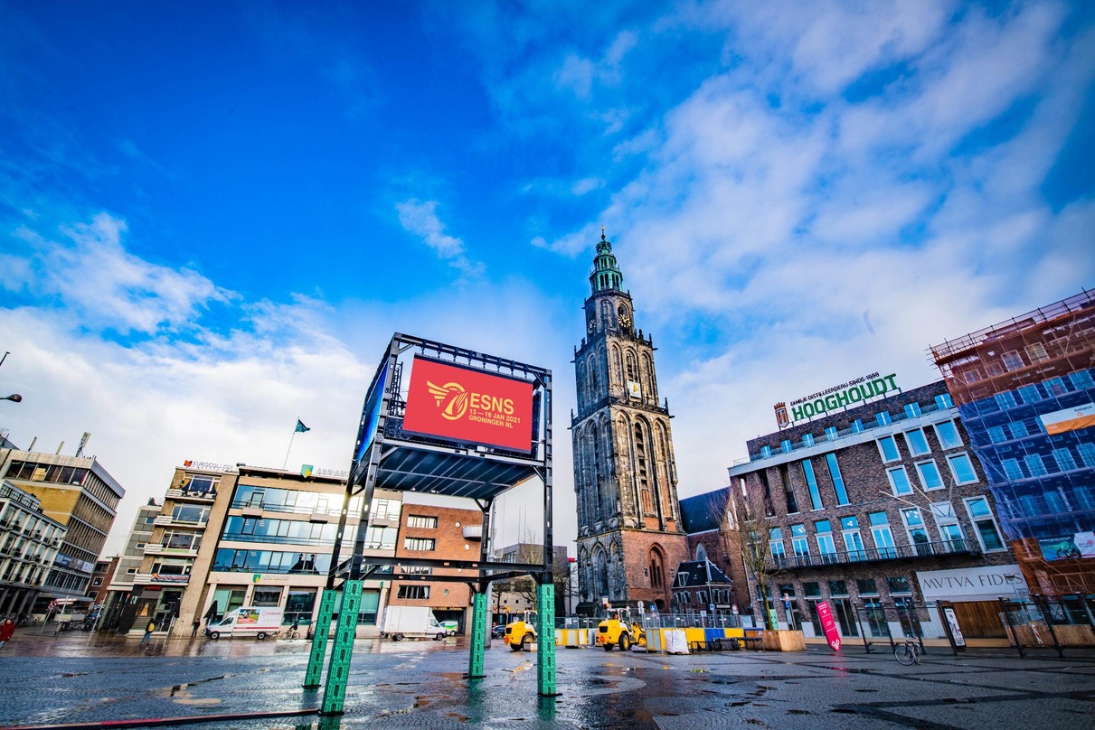 Blieb in diesem Jahr leer: der Grote Markt in Groningen während Eurosonic Noorderslag