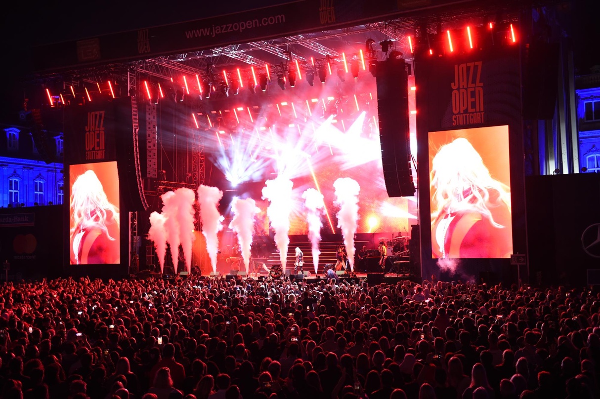 Solche Bilder könnte es bald wieder geben: der Schlossplatz bei den jazzopen 2019