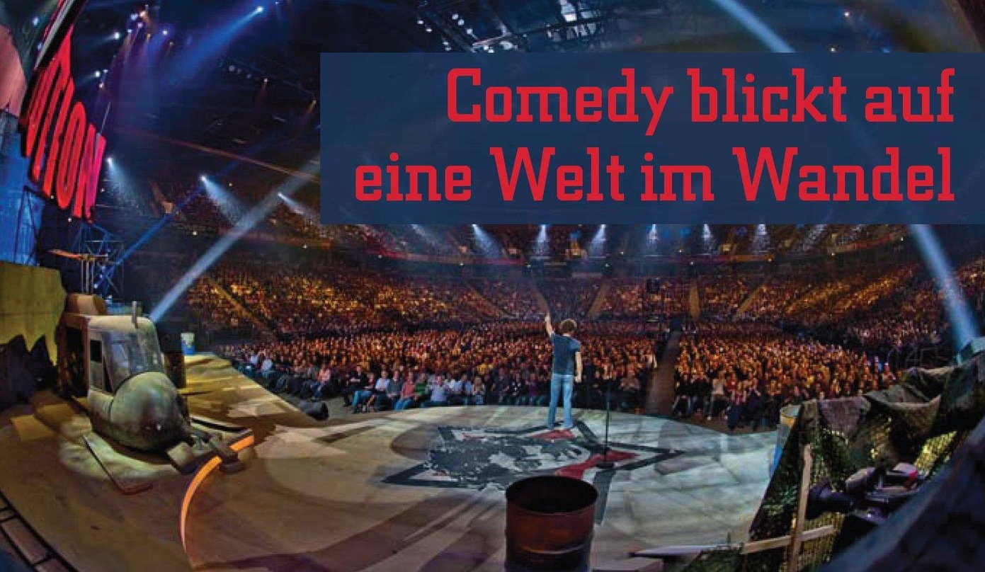 Comedy macht auch die großen Hallen voll: So tritt Atze Schröder stets vor ausverkauftem Haus auf