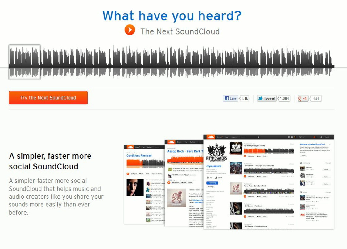Mehr als nur Kosmetik: Die SoundCloud-Gründer Eric Wahlforss und Alexander Ljung versprechen eine runderneuerte Plattform
