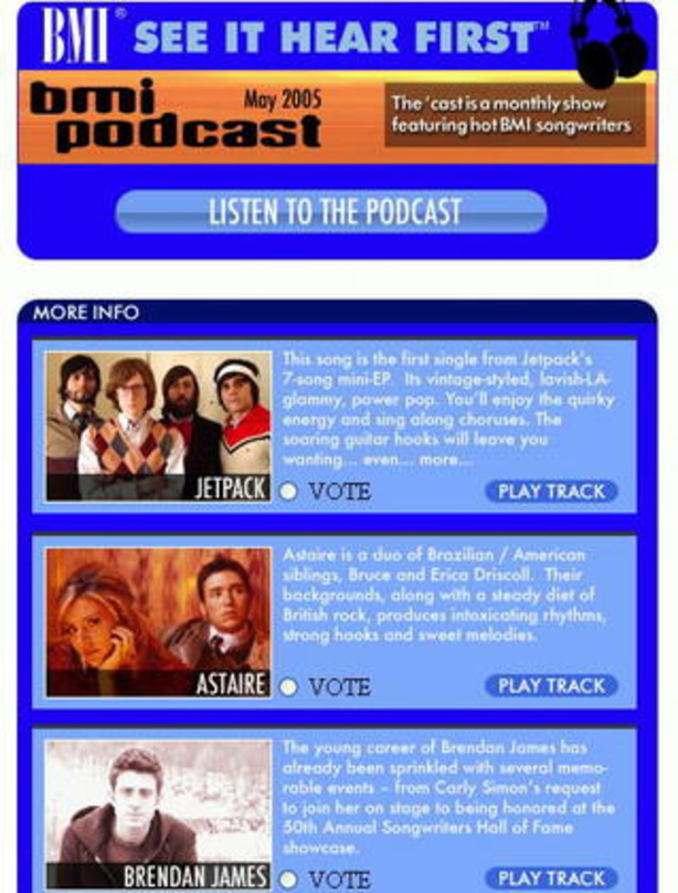 BMIs Podcast-Experiment: "See It Hear First"