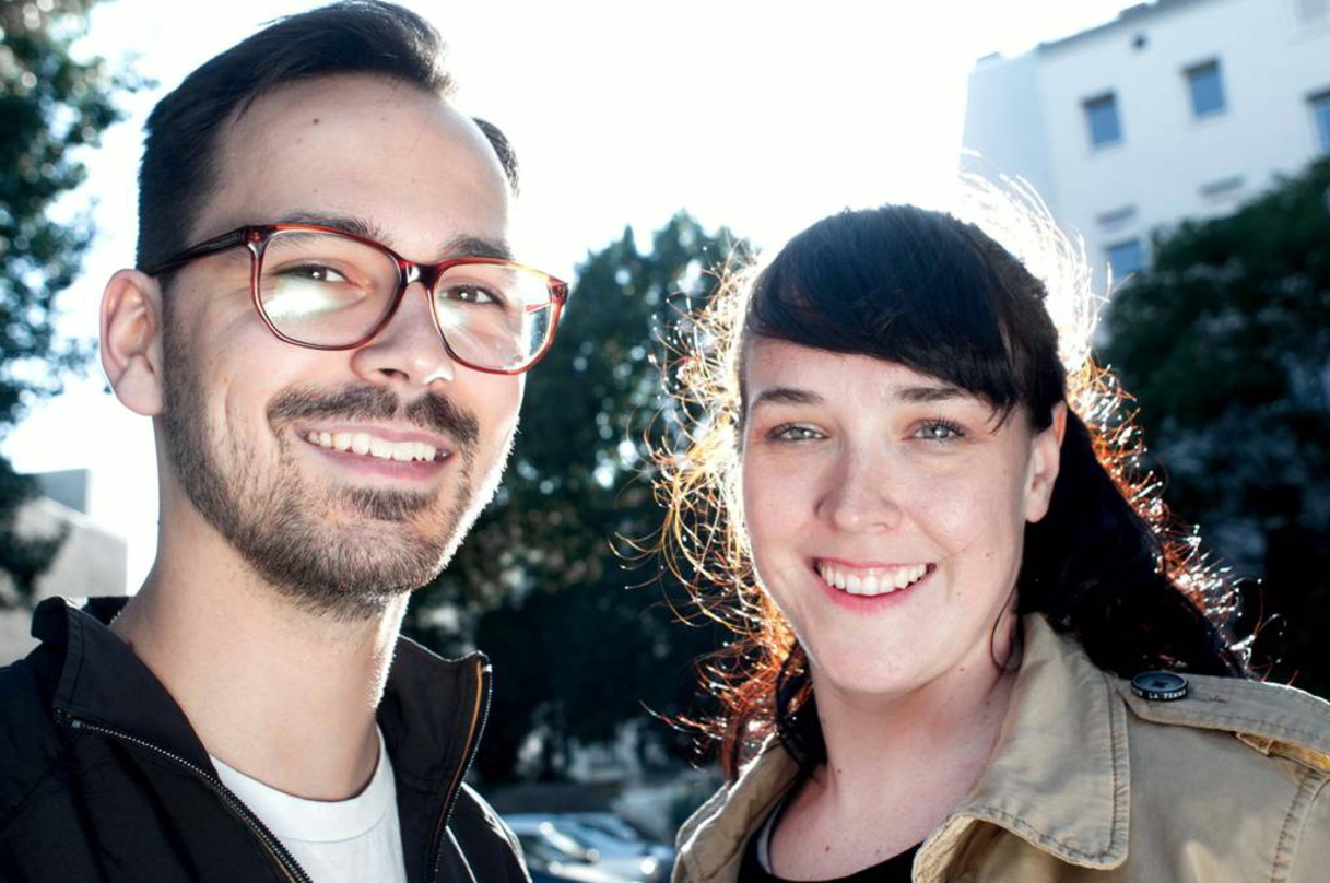 Machen gemeinsame Sache: Desiree Vach (Snowhite) und Stefan Schröer (Welcome Home Music) (Foto: Anke Peters)